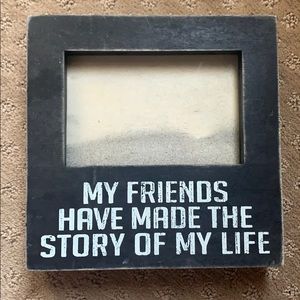 Friendship picture frame
